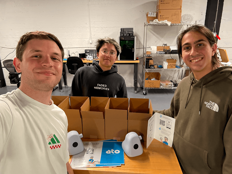 El equipo de Ato