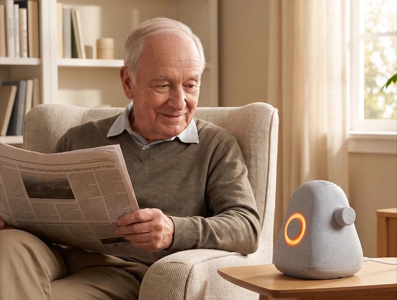 Ato starting a proactive daily check-in with an older adult